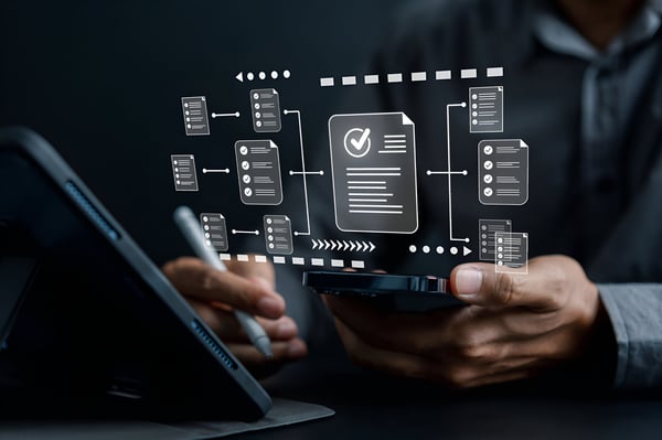 Information extraction from scanned manufacturing diagrams