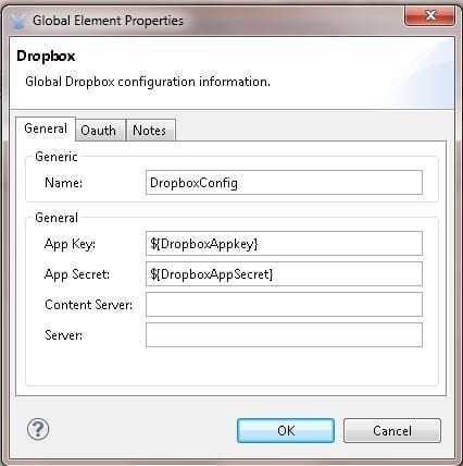 Integration with Dropbox using Mule ESB