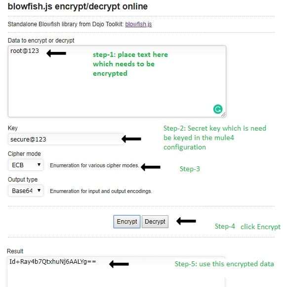 Password encryption